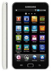 Мощные мультимедийные проигрыватели Samsung Galaxy S WiFi 4.0 и Samsung Galaxy S WiFi 5.0